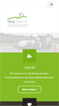 Mobile Screenshot of htw-motorsport.de