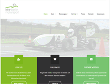 Tablet Screenshot of htw-motorsport.de